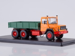 Magirus 290D26L flatbed truck orange-green 1:43 Start Scale Models (SSM)