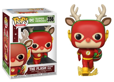 Funko POP! DC Christmas: Flash Holiday Dash (356)