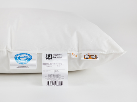 Подушка детская низкая 40х60 German Grass Downline Baby Royal Grass