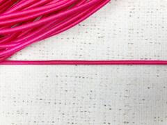 Резинка шляпная, d 3 мм, фуксия