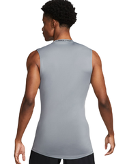 Термобелье Nike Pro Dri-Fit Tight Sleeveless Fitness Top - smoke grey/black