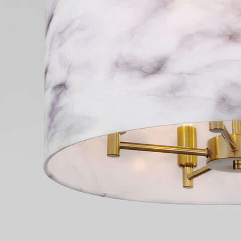 Подвесной светильник Eurosvet Brume 60174/5 латунь