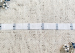 Размерники жаккардовые Тафта L, ш. 1,2х3,2 см в рулоне 350 шт.