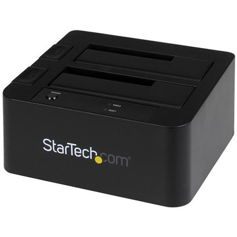 Док станция StarTech Dual-Bay Dock USB 3.0 / eSATA to SATA Hot-swap, UASP 2.5