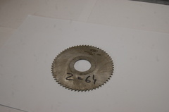 Фреза отрезная дисковая по металлу 100х1.2х27мм. z=64 Р6М5 СССР с фаской, без шпонки