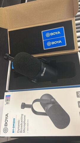 МИКРОФОН BOYA BY-DM500 DYNAMIC BROADCAETING MICROPHONE КИТАЙ