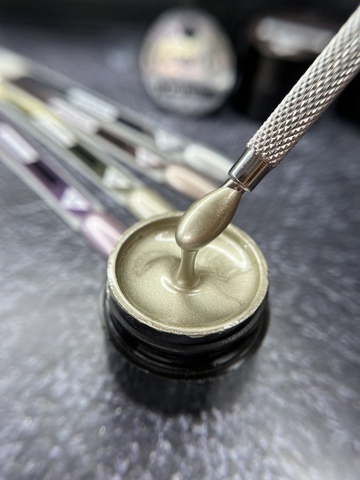 Almazgel Гель-краска Металлик №3 (золото) 5гр