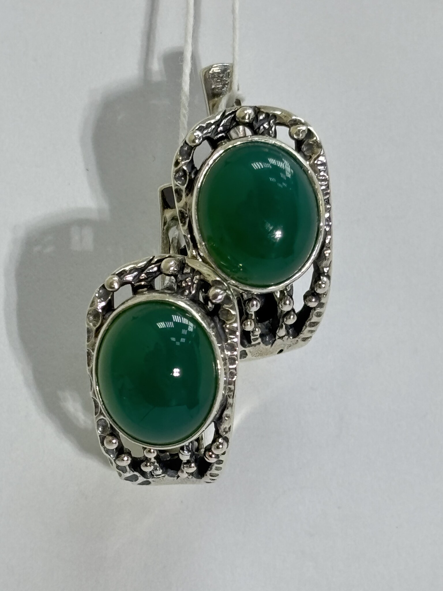 Каскад (серьги из серебра)