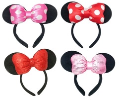 Минни Маус ободок с ушками — Minnie Mouse headbands with ears