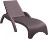 Шезлонг пластиковый, Siesta Contract GS 1009 (Fiji), коричневый
