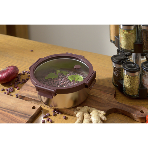 Ланч-бокс 1.5л Smart Solutions сливовый