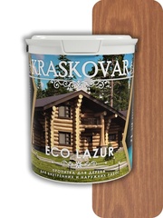 Пропитка для дерева Kraskovar Eco Lazur рябина