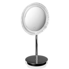 Decor Walther 0121300 Decor Walther BS 15 Touch Косметическое зеркало 20xh38см, настольное, увел. 5x, сенсорный вкл., подсветка LED, цвет: хром фото