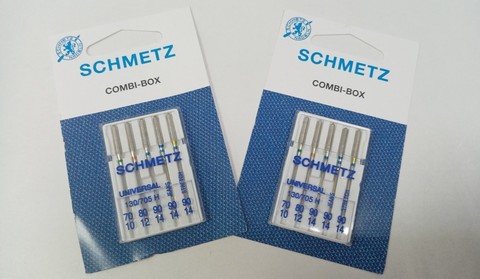 Иглы SCHMETZ универсальные, COMBI-BOX