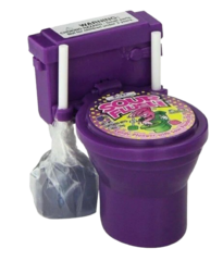 Леденец с шипучкой Унитазик