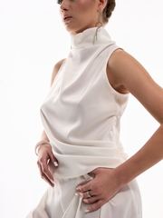 Топ-Халтер белый