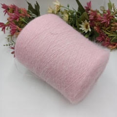 Альпака на шёлке арт Alpaca Baby Seta 05 Розовый