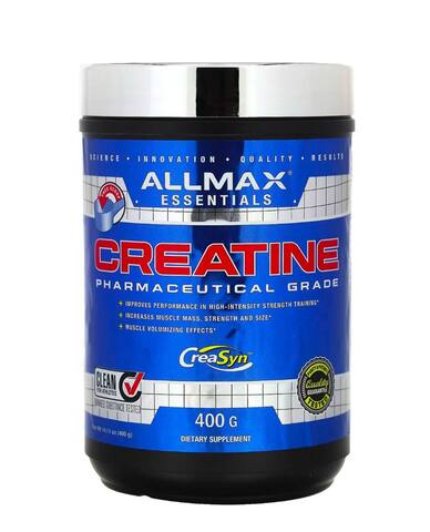 ALLMAX креатин, фармацевтическая степень чистоты, без добавок, 400 г (14,11 унции)