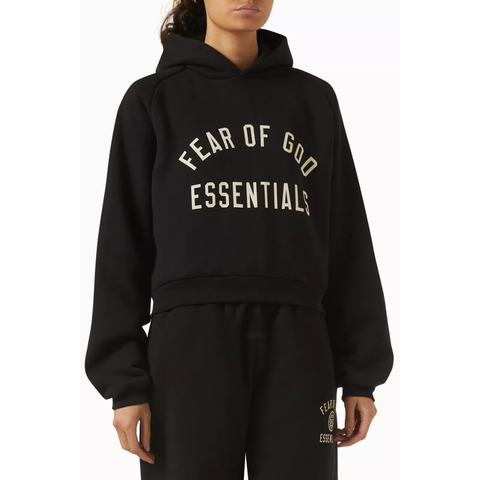 Xуди Crop Hoodie in Core Fleece