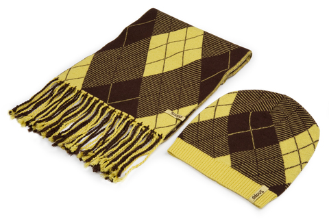 Комплект Snapp: шапка и шарф (жёлтый)