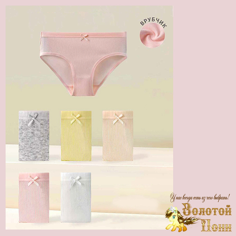 Трусики хлопок детские (1-8) 251116-W1071