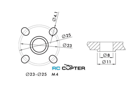 Пропеллер карбоновый FA 29.2x9.5 T-Motor складной (пара)