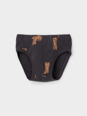 набор трусы/ уп  для мальчика  К 1928-3уп/итальянский песок,темно-серый,тигры Ал