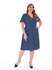 4549 Халат на пуговицах