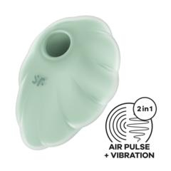 Вакуумный стимулятор клитора Satisfyer Cloud Dancer, мятный