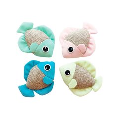 Mpets игрушка для кошек РЫБКА, 8x4x7 см