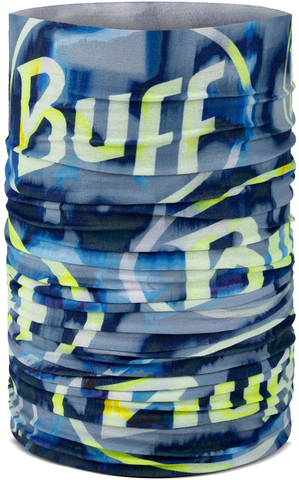 Картинка бандана-труба Buff CoolNet Atis Blue - 1