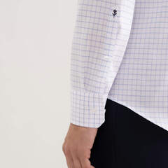Сорочка мужская Seidensticker Slim Fit 01.849937-14 в изящную клеточку