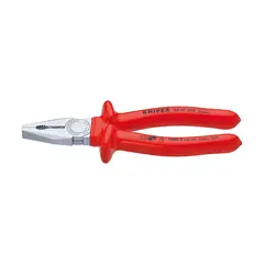 Плоскогубцы комбинированные хромированные 200 мм Knipex 03 07 200