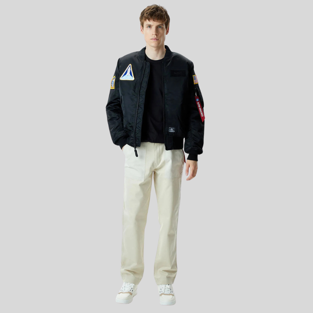 Бомбер Alpha Industries NASA MA-1 Bomber Jacket Gen II Black