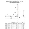 Veconi E3-B-100100-01-C9 Душевой угол раздвижной 100x100x195