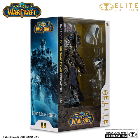 Фигурка Король Лич из игры World of Warcraft McFarlane Elite Edition