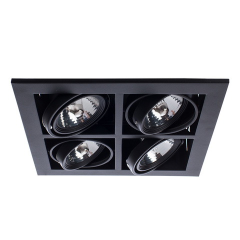Встраиваемый светильник Arte Lamp Cardani medio A5930PL-4BK