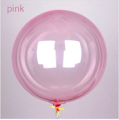 К Deco Bubble (Бабл), 32''/60 см, Кристалл, Розовый, 1 шт.