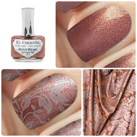 El Corazon 423/ 911 active Bio-gel  French  медно-розовый