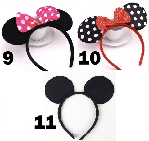 Минни Маус ободок с ушками — Minnie Mouse headbands with ears