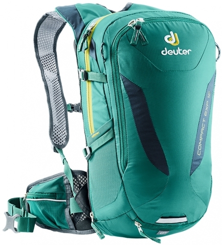 Картинка рюкзак велосипедный Deuter Compact Exp 12 Alpinegreen-Midnight - 1