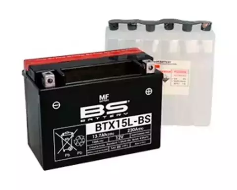 Аккумулятор BTX15L-BS/YTX15L-BS