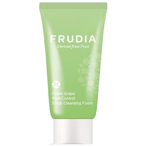 FRUDIA Себорегулирующая скраб-пенка с зеленым виноградом МИНИ (30г) /Green Grape Pore Control Scrub Cleansing Foam Mini