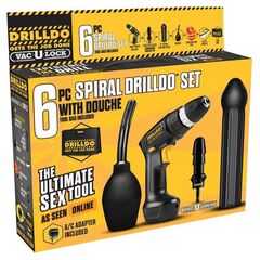 Секс-набор SPIRAL DRILLDO SET 6 PIECE - 