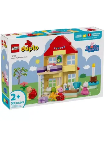 Конструктор Duplo 10432 Свинка Пеппа: домик для дня рождения