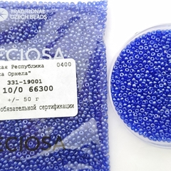 66300 бисер Preciosa 10/0 1сорт