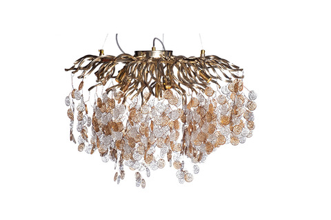 Люстра 60х25см Garda Decor Монетки 86-8016/600