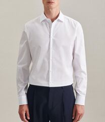 Сорочка Seidensticker Shaped Fit 01.021000-01 из поплина белая