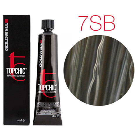 Goldwell Topchic 7SB (серебристо-бежевый) - Стойкая крем-краска