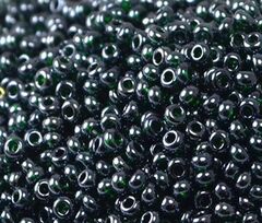 Бисер 10/0 PRECIOSA, 50 г, зеленый прозрачный